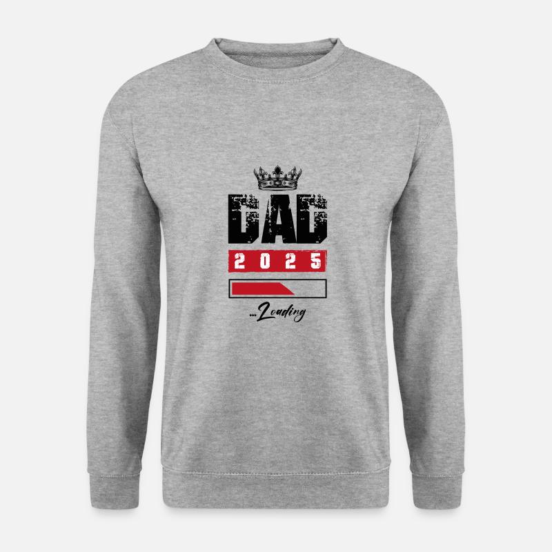 Dad 2025 Loading Papa - Unisex Sweatshirt - salt & pepper