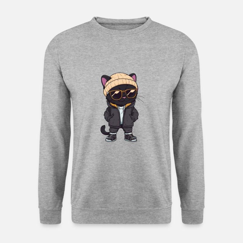 Panther Cool Comic - Unisex Sweatshirt - salt & pepper