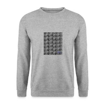 1973 - 50. Geburtstag, Jahrestag, Hochzeitstag - Unisex Pullover - Weißgrau meliert - Vorne - Alina (178cm) & Michal (187cm)