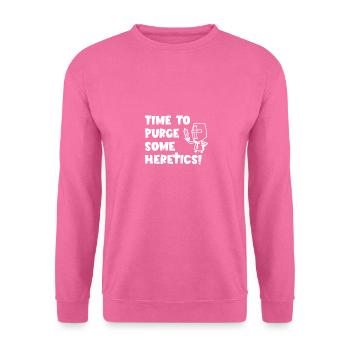 Purge - Crusader - Unisex Sweatshirt - pink - Front