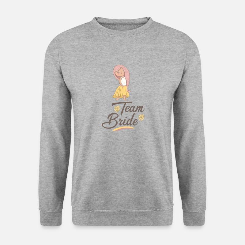 Team Bride - Unisex Sweatshirt - salt & pepper