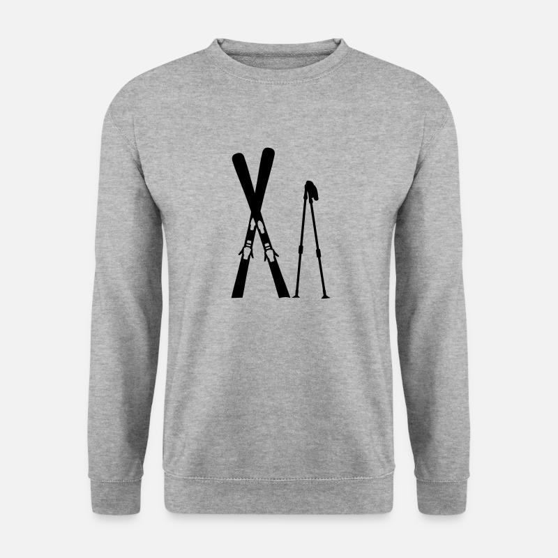 Ski - Unisex Sweatshirt - salt & pepper