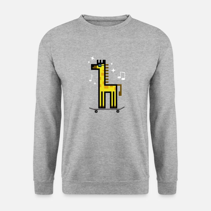 GiraffeSkateboard - Unisex Pullover - undefined