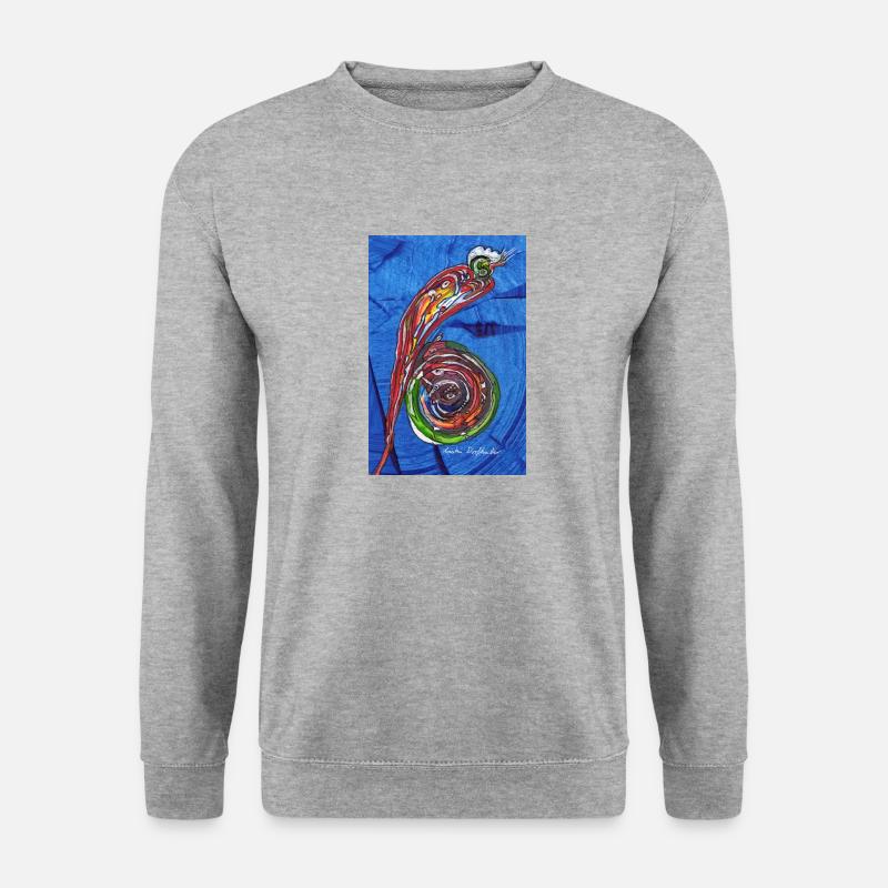 SPASStasie - Unisex Pullover - Weißgrau meliert