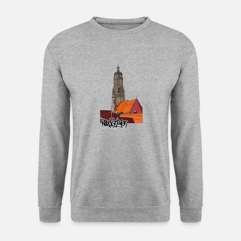 Nördlingen // Daniel // Illustration - Unisex Sweatshirt - salt & pepper