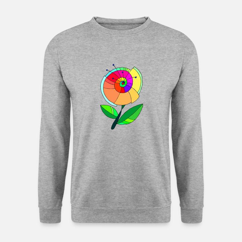 Flower - Unisex Sweatshirt - salt & pepper