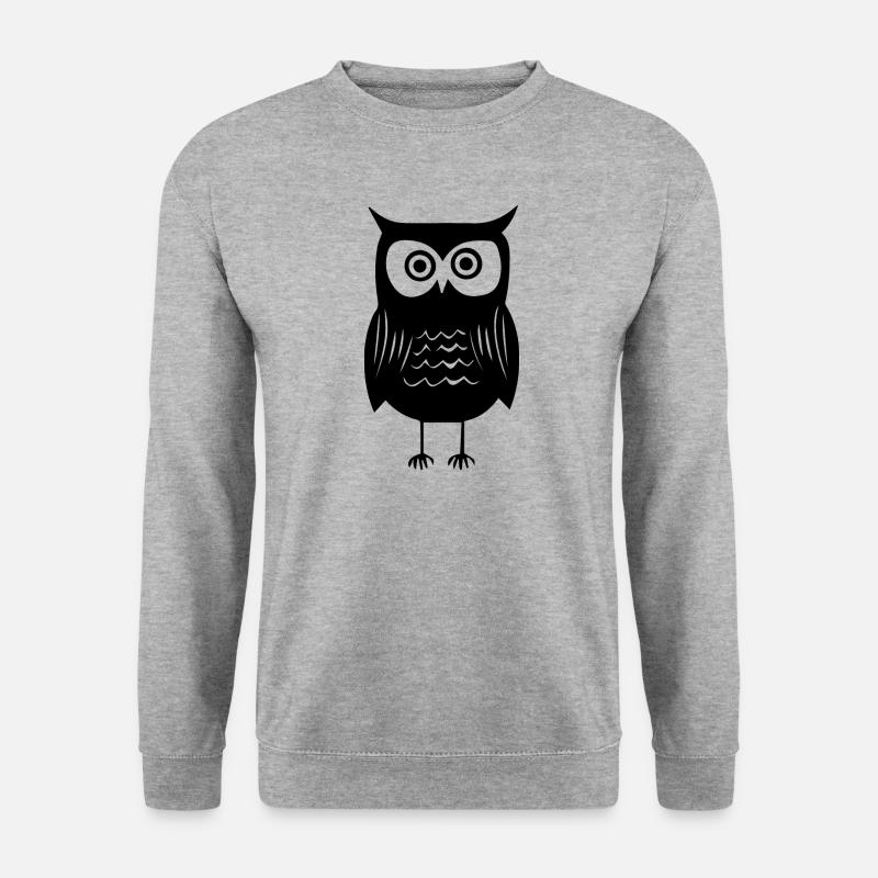 Owl - Unisex Sweatshirt - salt & pepper
