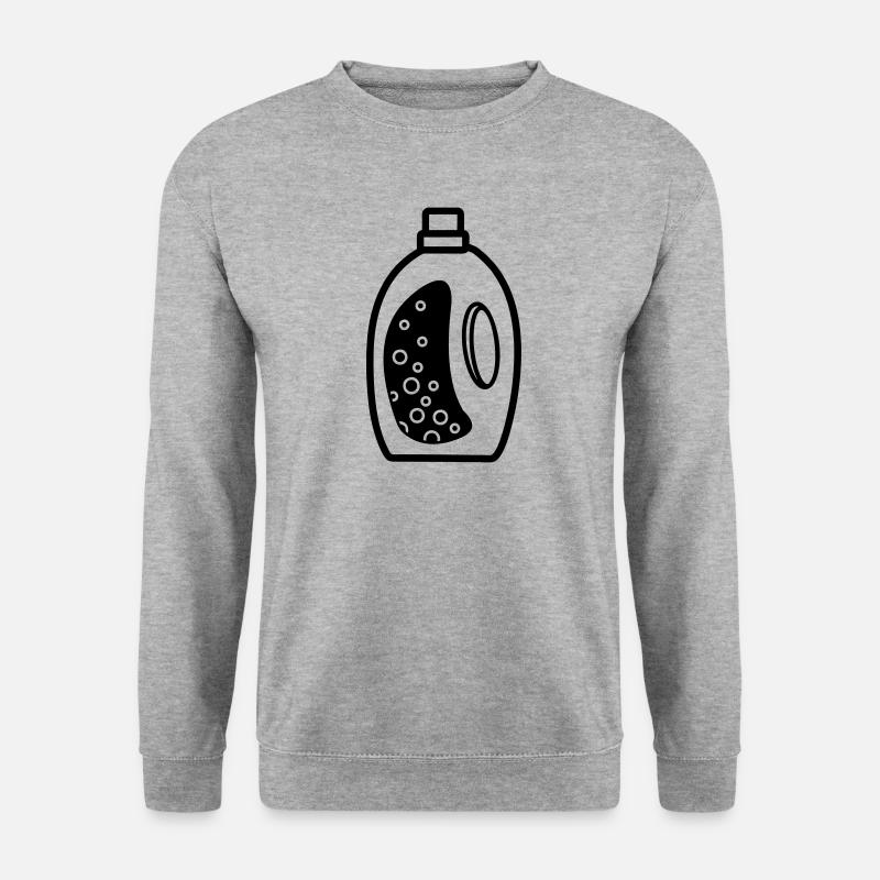 Detergent bottle - Unisex Sweatshirt - salt & pepper