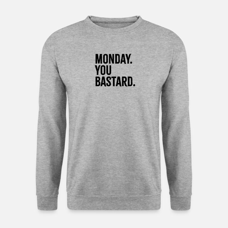Monday - Unisex Sweatshirt - salt & pepper