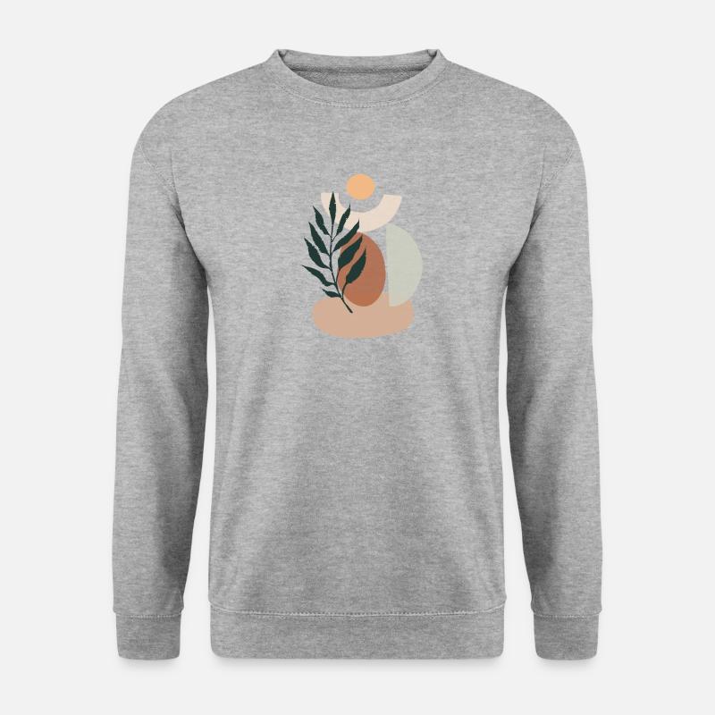 Minimalistic Boho Style - Unisex Sweatshirt - salt & pepper