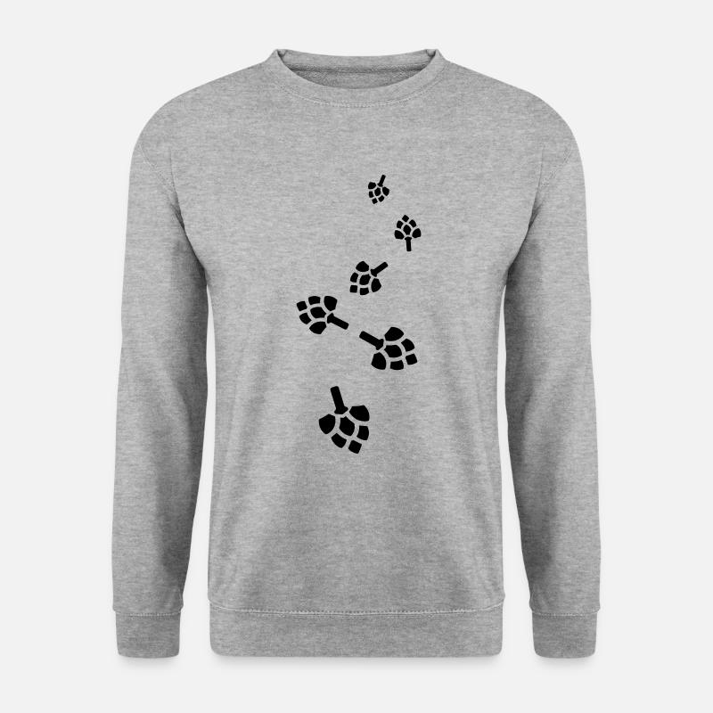 Beer hops icon - Unisex Sweatshirt - salt & pepper