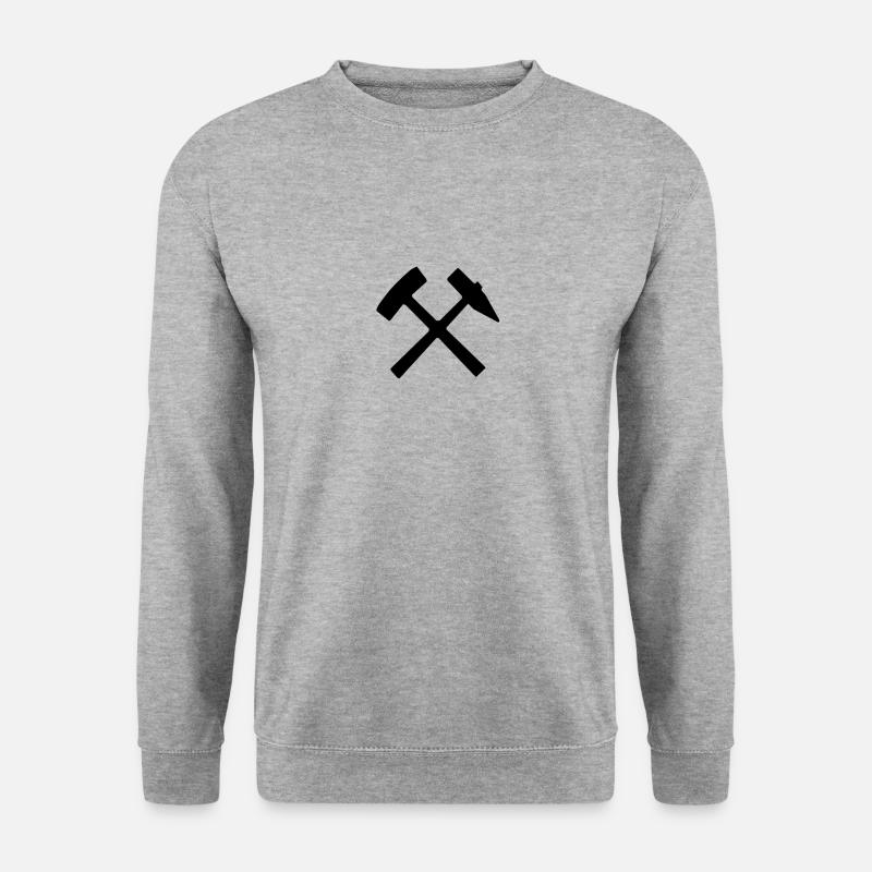 Mallet & Iron - Unisex Sweatshirt - salt & pepper