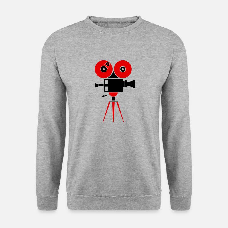 camera - Unisex Sweatshirt - salt & pepper
