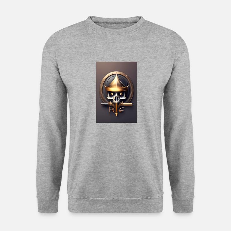 Scharfschütze - Unisex Pullover - Weißgrau meliert