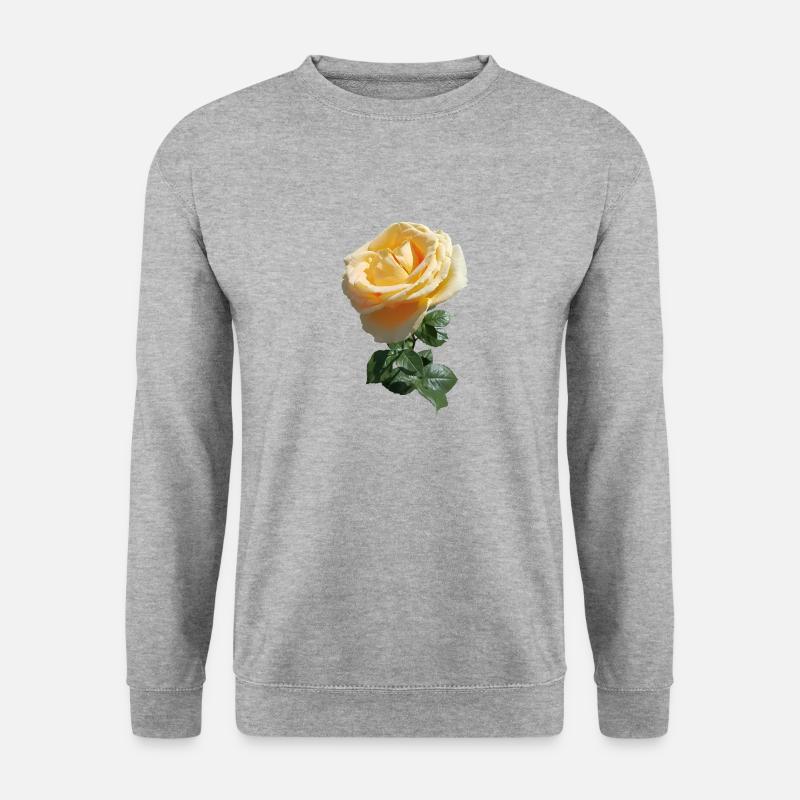 TEEROSE - Unisex Pullover - Weißgrau meliert