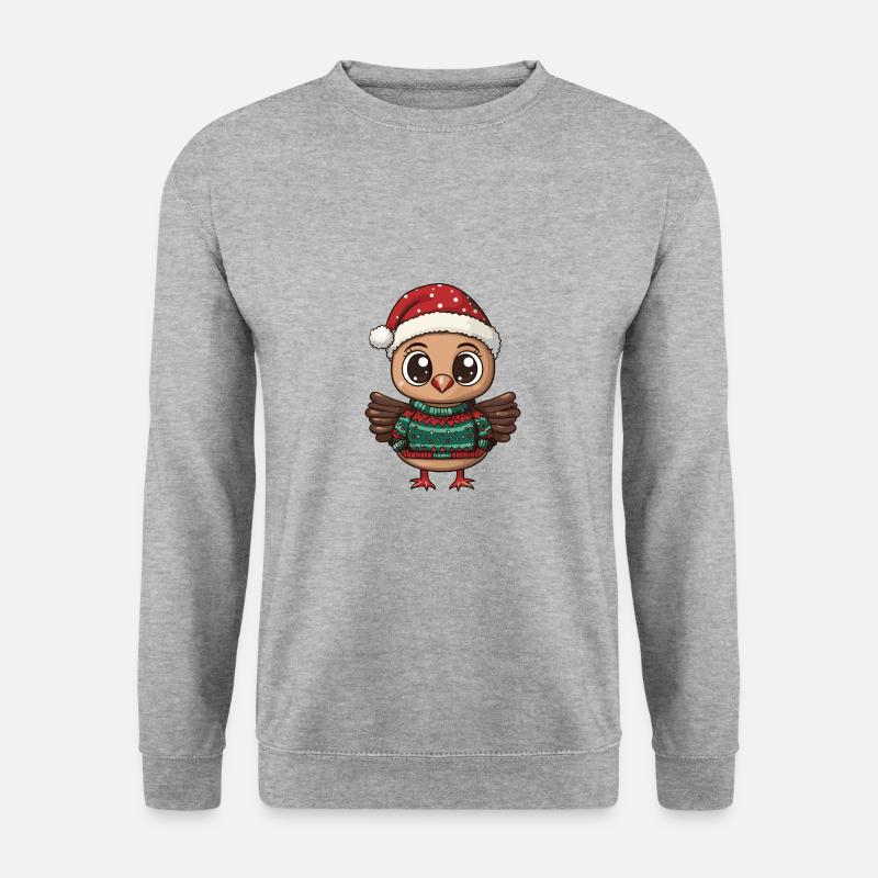 Turkey Christmas Comic - Unisex Sweatshirt - salt & pepper