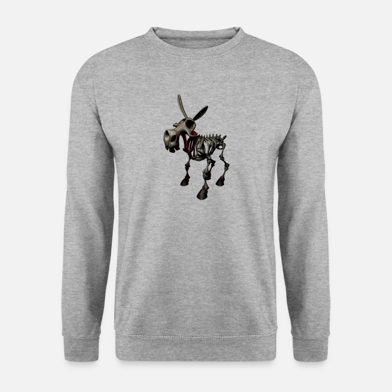 Hell's Donkey - Donkey from hell - Unisex Sweatshirt - salt & pepper