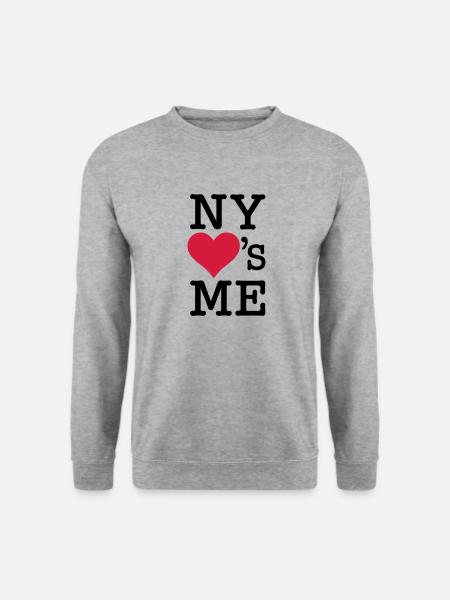 New York NY Loves Me - Unisex Sweatshirt - salt & pepper