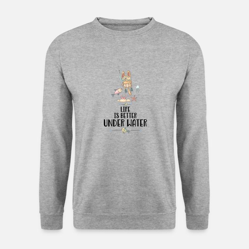 Diver - Unisex Sweatshirt - salt & pepper