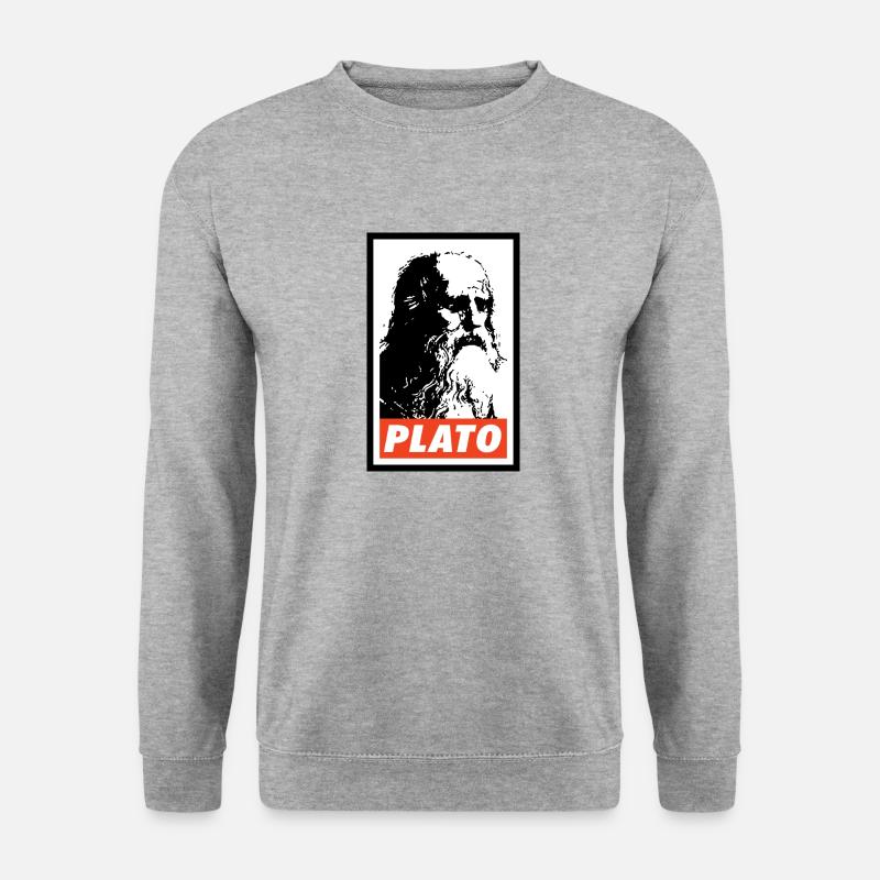 Plato - Unisex Sweatshirt - salt & pepper