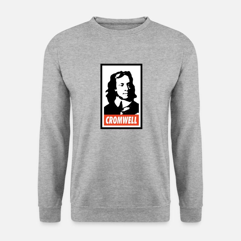 Oliver Cromwell - Unisex Sweatshirt - salt & pepper