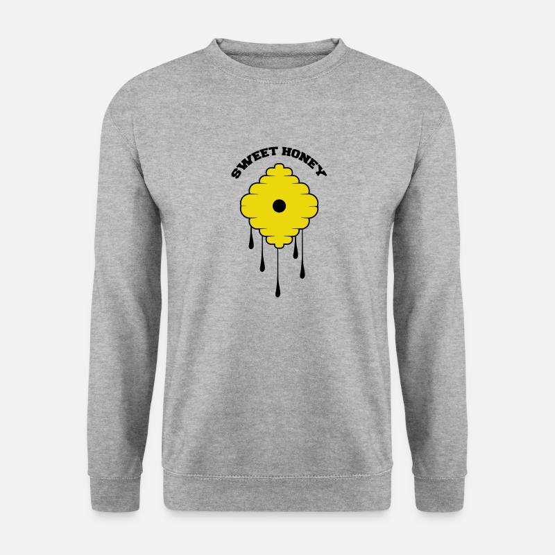 Sweet Honey - Unisex Pullover - Weißgrau meliert