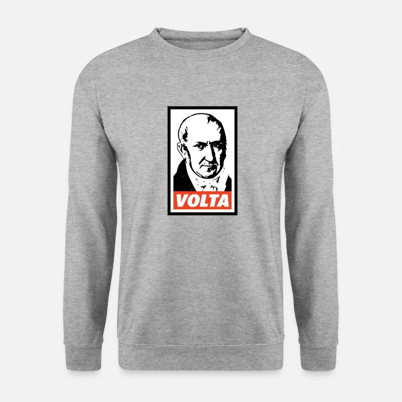 Alexandre Dumas - Unisex Pullover - Weißgrau meliert