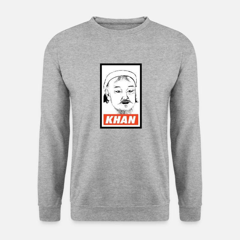Dschinghis Khan - Unisex Pullover - Weißgrau meliert