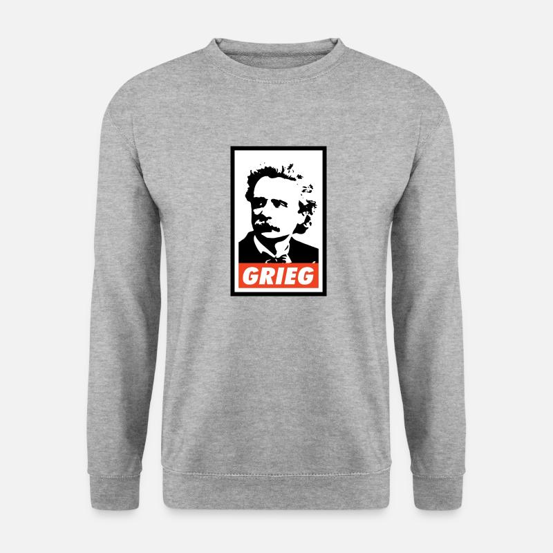Edvard Grieg - Unisex Sweatshirt - salt & pepper