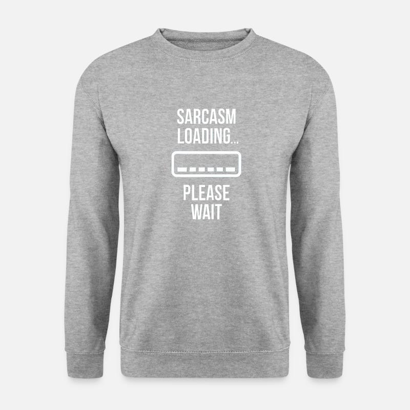 SarcasmLoading - Unisex Sweatshirt - salt & pepper