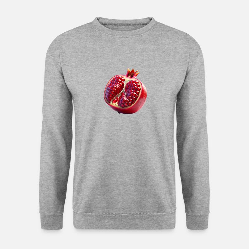 Pomegranate – Juicy elegance - Unisex Sweatshirt - salt & pepper