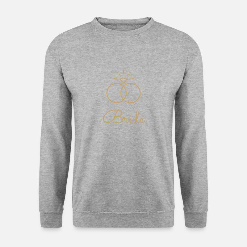 Bride - Unisex Pullover - Weißgrau meliert