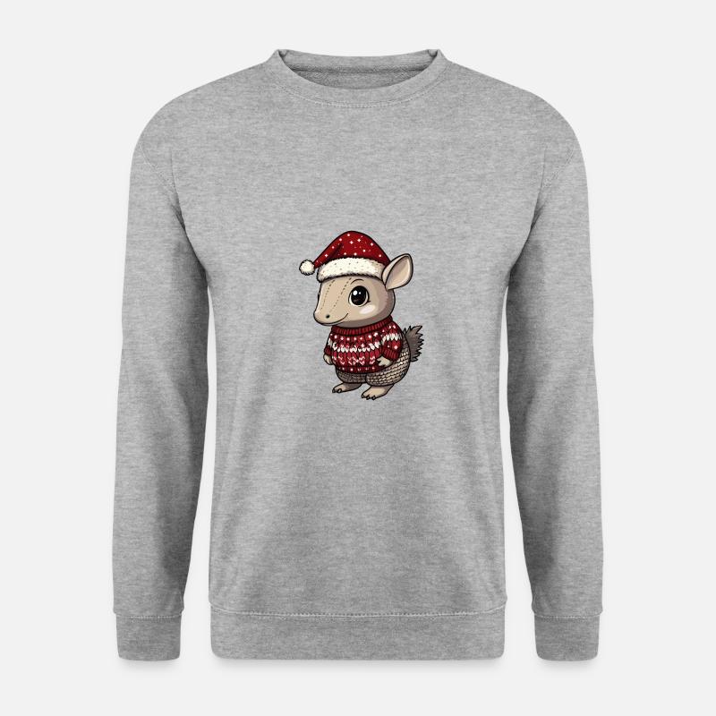 Armadillo Christmas Comic - Unisex Sweatshirt - salt & pepper