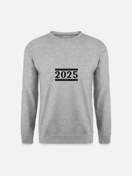 2025 year - Unisex Sweatshirt - salt & pepper