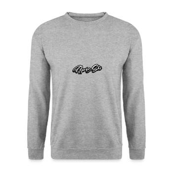 Après-ski - Unisex Sweatshirt - salt & pepper - Front - Alina (178cm) & Michal (187cm)