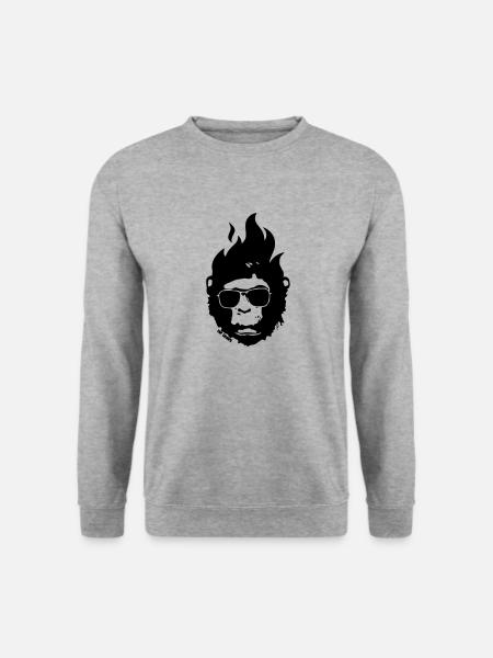 Better Things will sureley come my way - Unisex Pullover - Weißgrau meliert