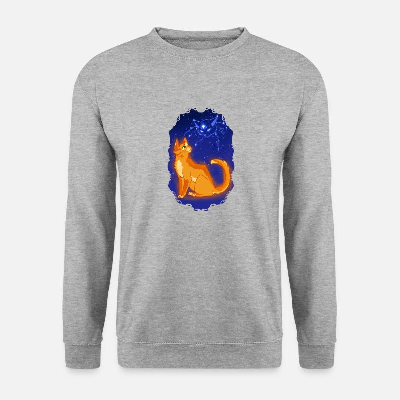 Firestar Bluestar Firestar Bluestar Cat - Unisex Sweatshirt - salt & pepper