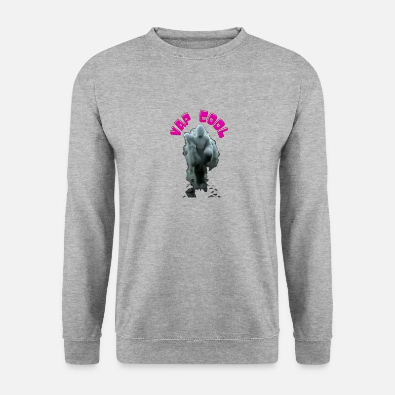 Vap Cool - Unisex Pullover - Weißgrau meliert