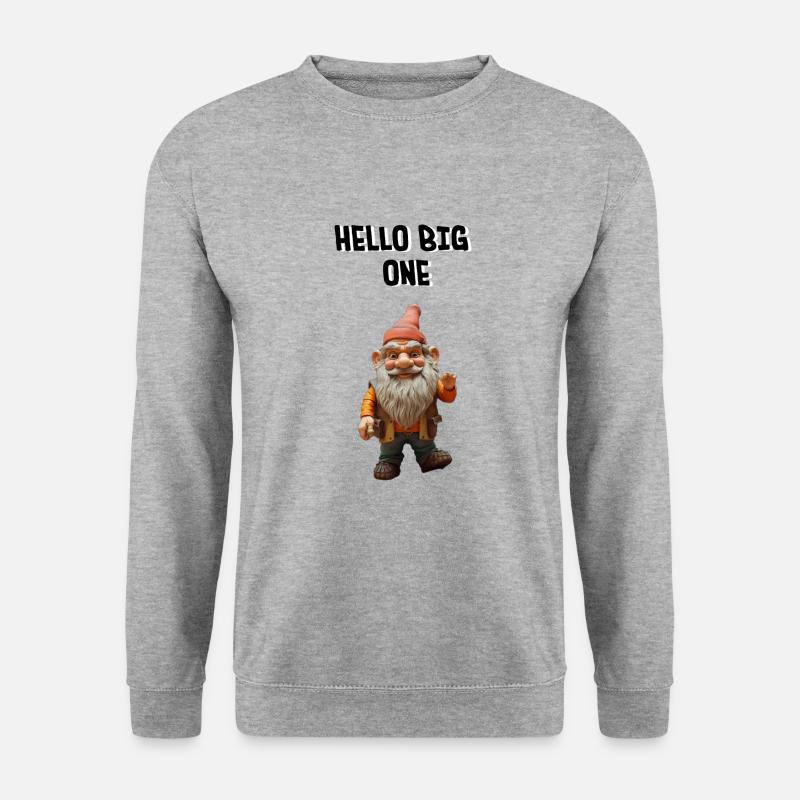 Hello big one - Unisex Sweatshirt - salt & pepper
