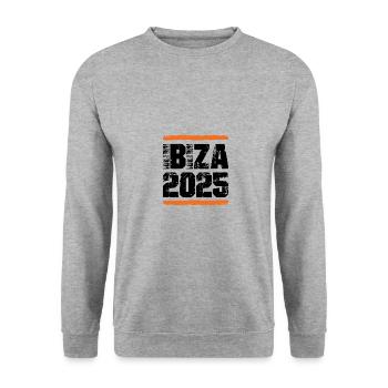Ibiza 2025 Team - Unisex Sweatshirt - salt & pepper - Front - Alina (178cm) & Michal (187cm)