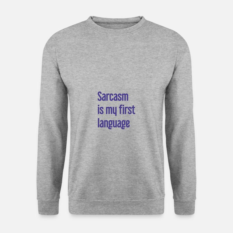 Sarcasm Pro - Unisex Sweatshirt - salt & pepper