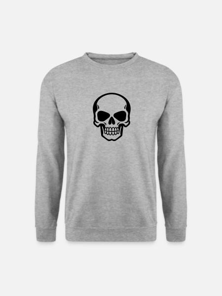 Skull - Unisex Sweatshirt - salt & pepper