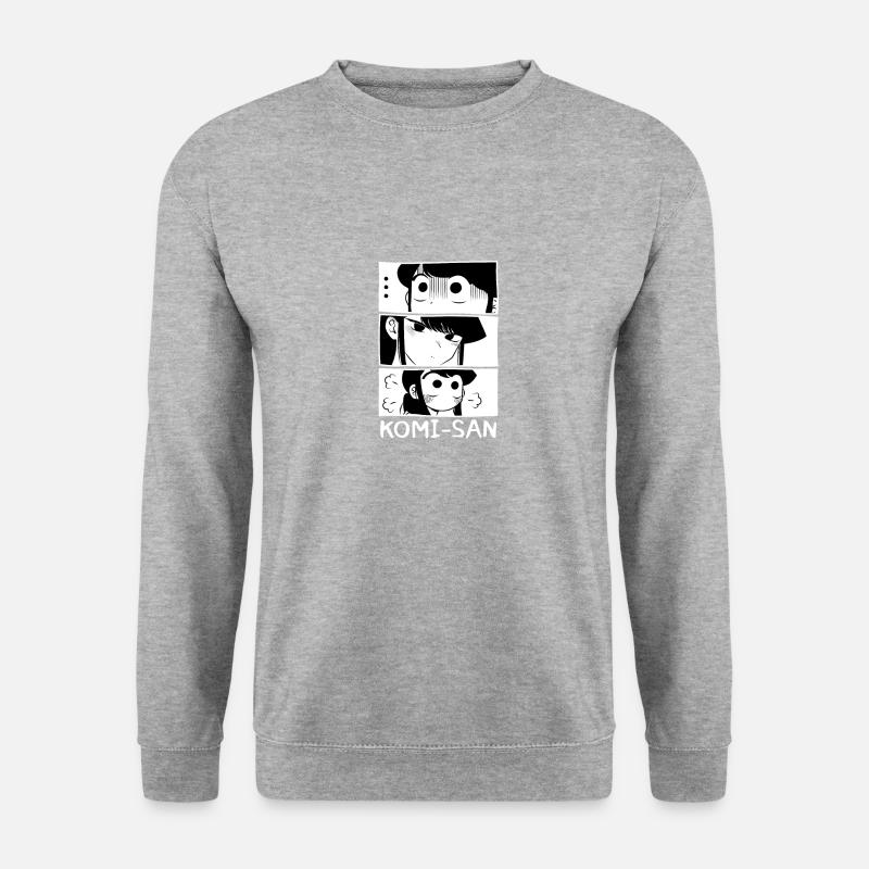 Mr. Komi - Unisex Pullover - Weißgrau meliert