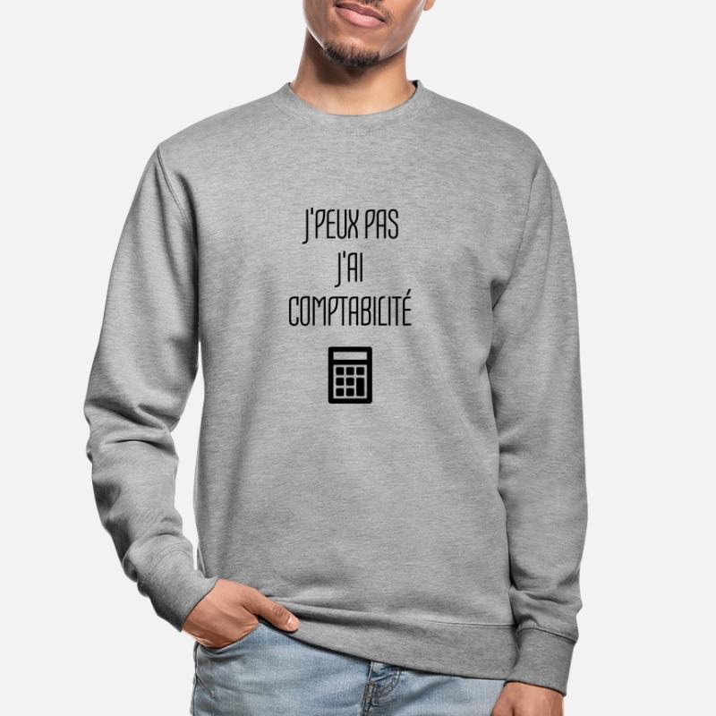 Accountant Accounting Buchhalter Comptable Compta Unisex Sweatshirt