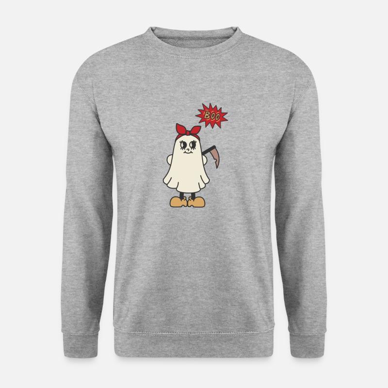 Ghost Of Disapproval - Unisex Pullover - Weißgrau meliert