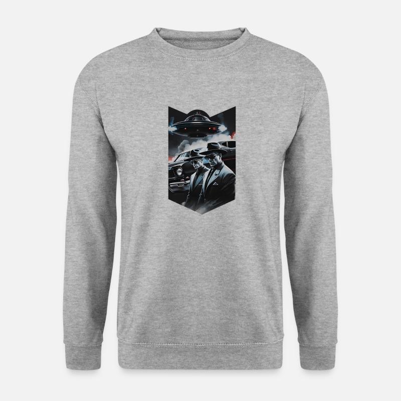 Sci-Fi agents - Unisex Sweatshirt - salt & pepper