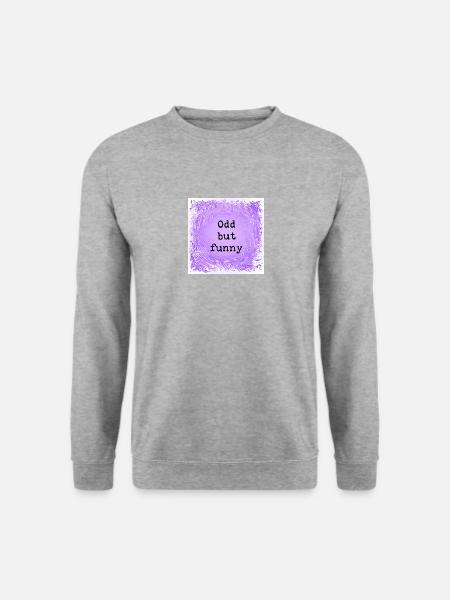 Odd but funny - Unisex Sweatshirt - salt & pepper