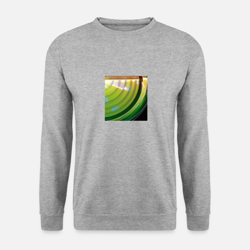 Effet abstrait de lumière - manège par attraction - Sweat-shirt Unisexe - gris chiné