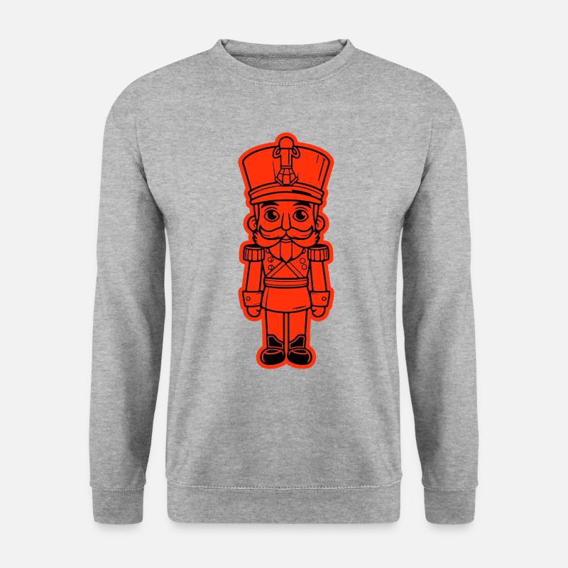 Nutcracker Christmas Icon - Unisex Sweatshirt - salt & pepper