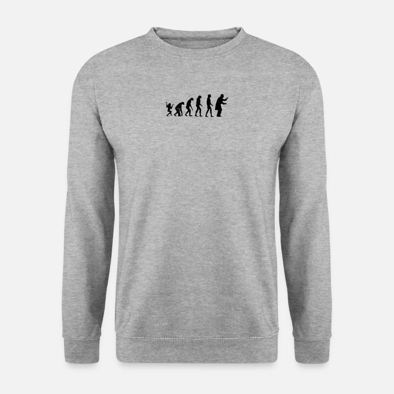 conducteur d'évolution - Sweat-shirt Unisexe - gris chiné